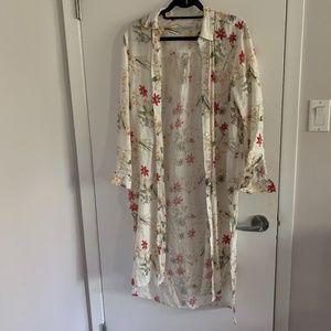 Simons Contemporaine long linen shirt